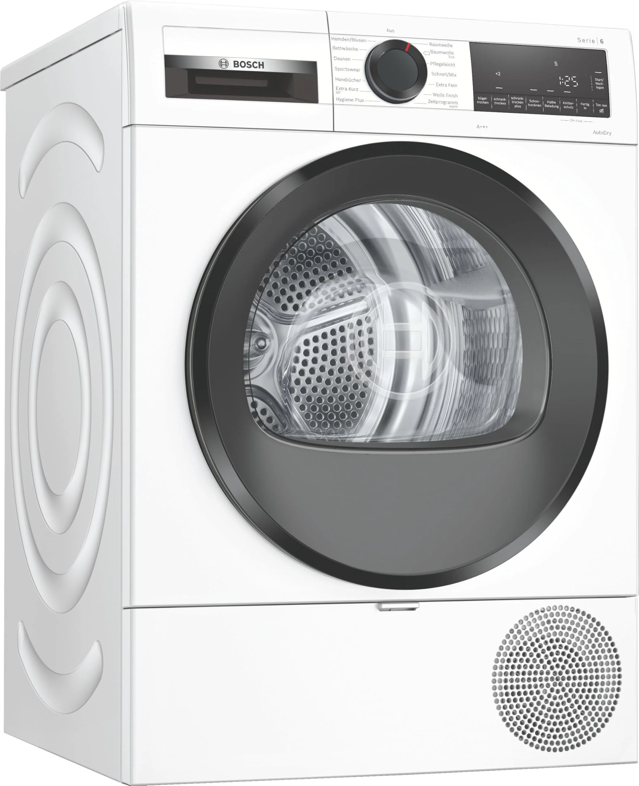 Bosch Wärmepumpentrockner für 8 kg Wäsche, Serie 6, 176 kWh pro Jahr, Auto Dry, Anti Vibration-Design, Sensitive Drying-System, Umweltfreundliches Kühlmittel, Weiß, WQG235D00 - Image 10