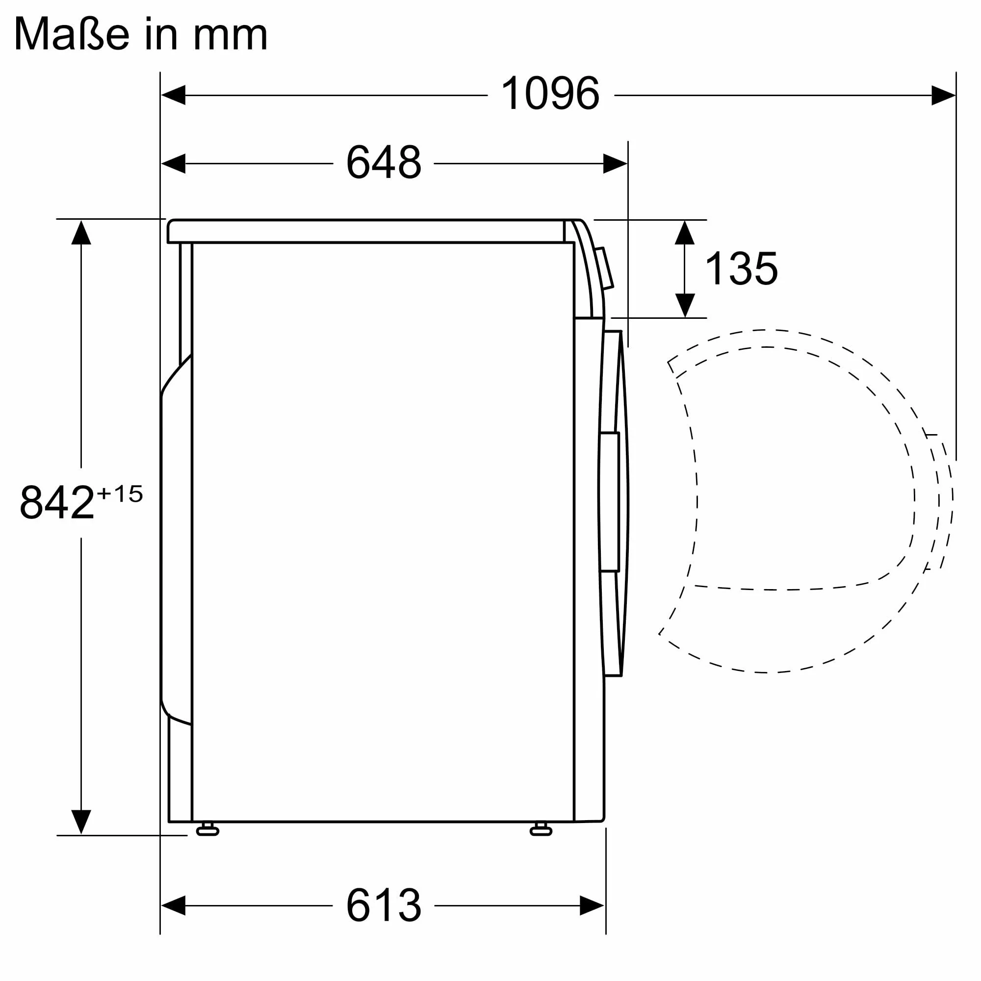 Bosch Wärmepumpentrockner für 8 kg Wäsche, Serie 6, 176 kWh pro Jahr, Auto Dry, Anti Vibration-Design, Sensitive Drying-System, Umweltfreundliches Kühlmittel, Weiß, WQG235D00 - Image 6