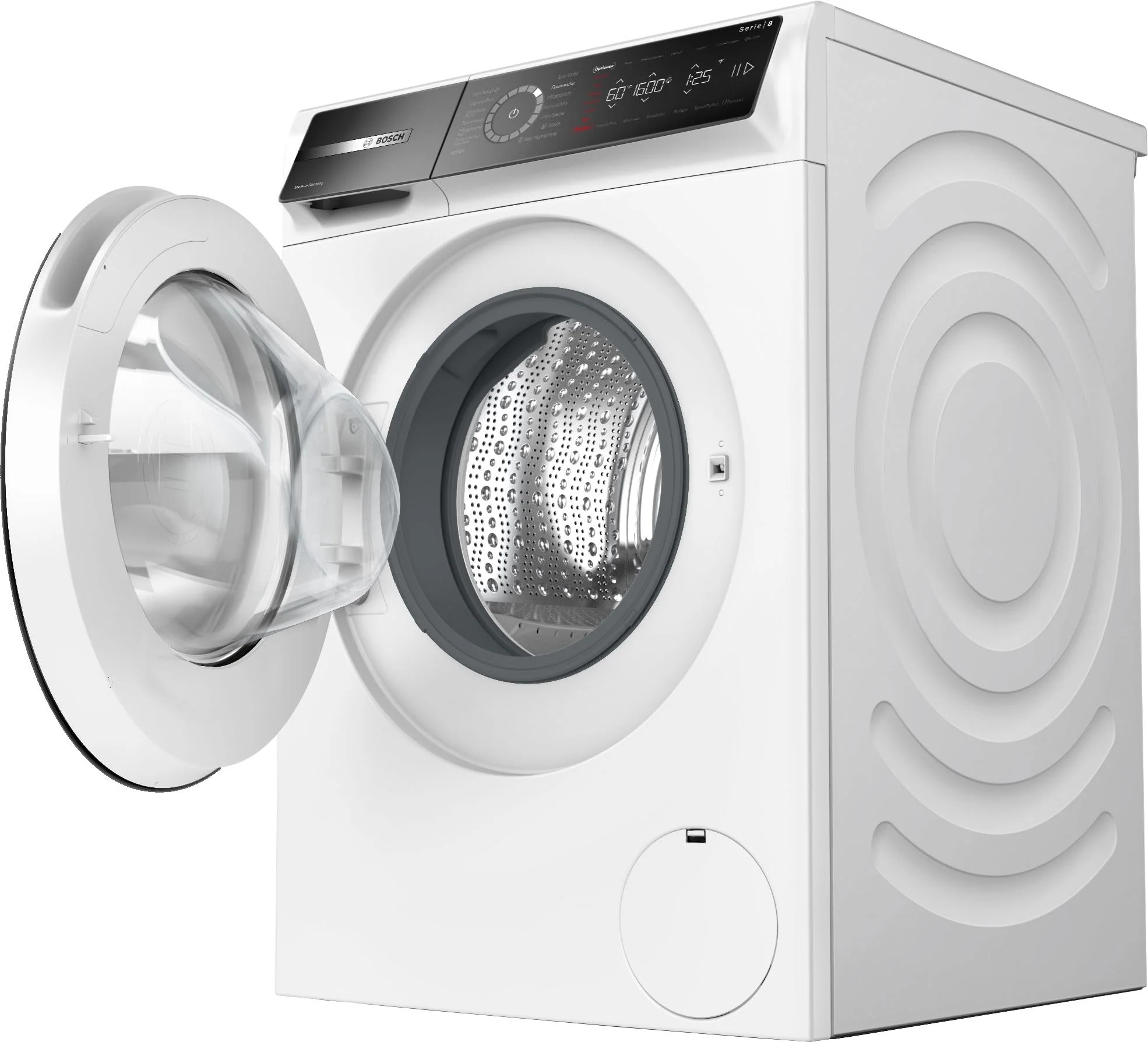 Bosch WGB256041, Serie 8, Smarte Waschmaschine, 1-10kg, 1600 UpM, Made in Germany, Maximale Energie- und Wasserersparnis, Fleckenautomatik, Iron Assist, Speed Perfect, Nachlegefunktion, AquaStop - Image 8