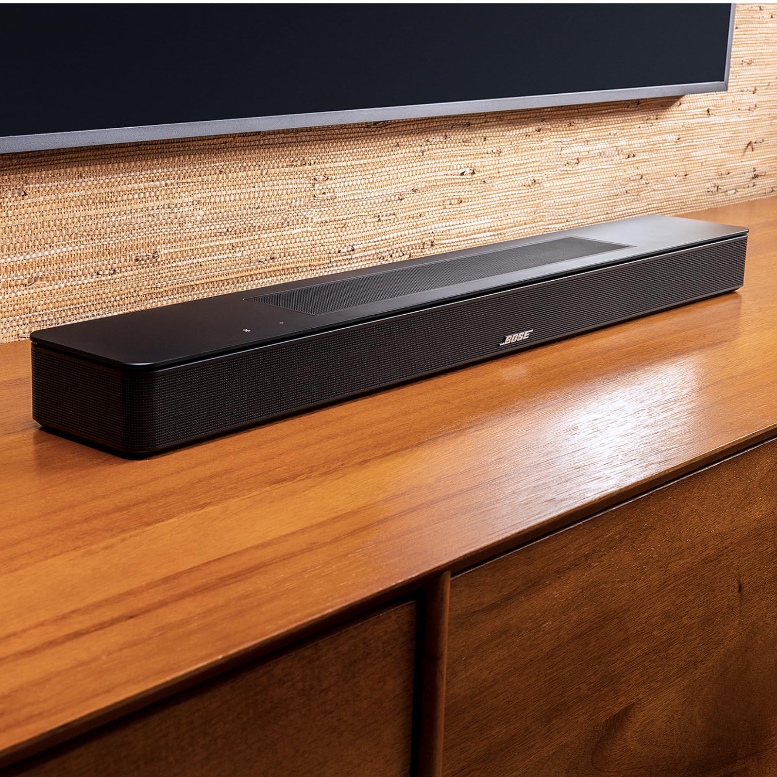Bose Smart Dolby Atmos Soundbar, Soundbar-Lautsprecher mit Bluetooth mit integrierter Amazon Alexa-Sprachsteuerung und Works with Google Assistant - Funktion, Schwarz - Image 4