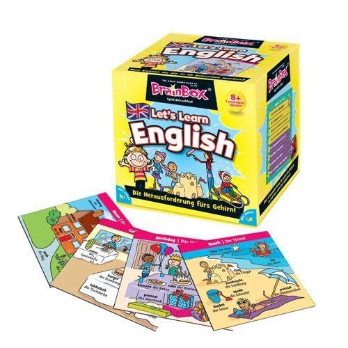 Brain Box 2094952 Let's Learn English Lernspiel Quizspiel für Kinder ab 8 Jahren, Mediano - Image 3