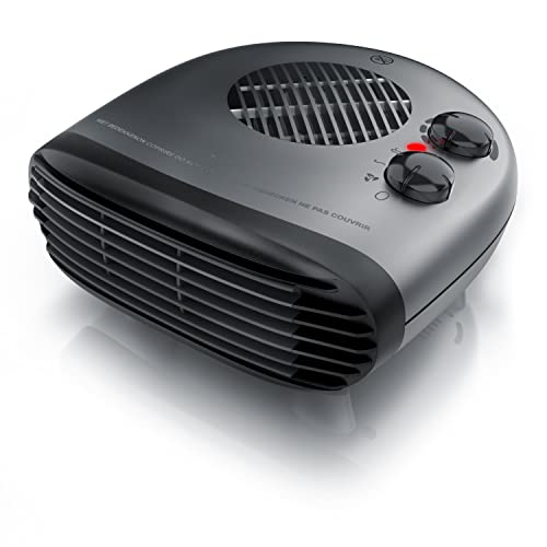 Brandson - Heizlüfter energiesparend leise - 3 Leistungsstufen - Heizlüfter Bad mit Thermostat - Betriebsanzeige - 2000W - geräuscharm energieeffizient - Überhitzungsschutz, automatische Abschaltung - Image 3