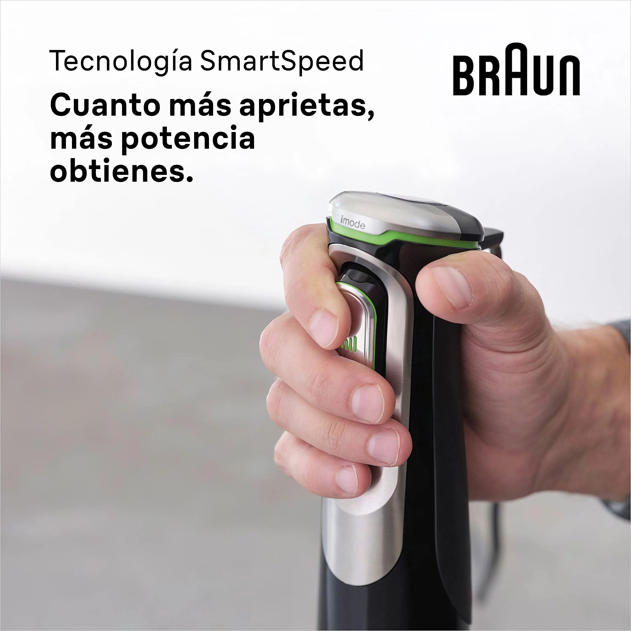 Braun MultiQuick 9 MQ 9147X Stabmixer – Pürierstab mit Active PowerDrive Technologie und 5 Zubehörteilen zum Zerkleinern,Stampfen, Rühren, Mixen und Eis-Crushen, 1200 Watt, schwarz/Edelstahl - Image 3