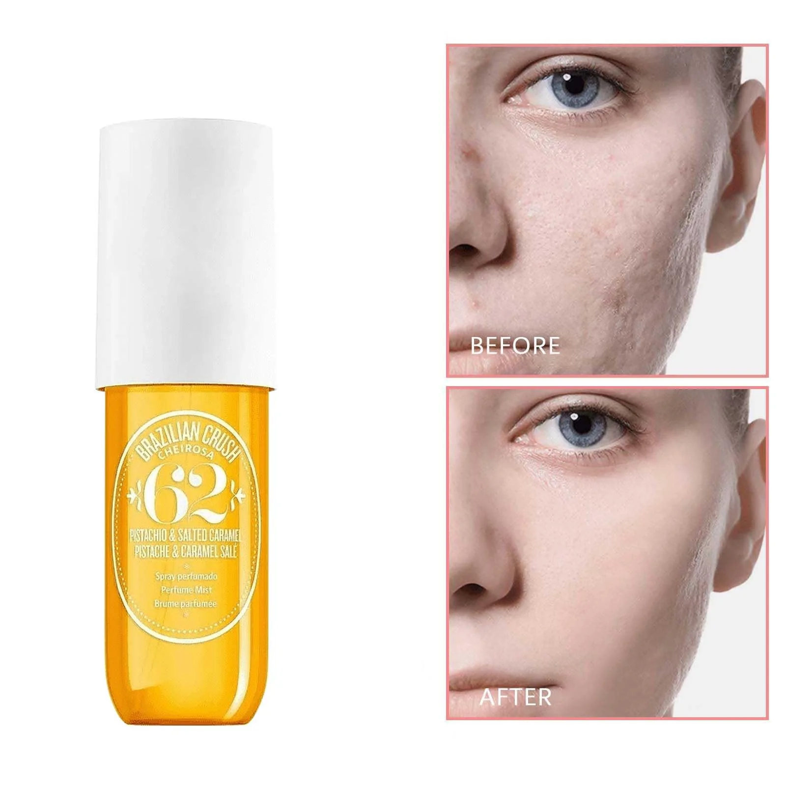 Brazilian Parfum, Body Splash für Frauen, Lang Anhaltender Duftspray, Haar und Körperduftnebel, Janeiro Bodyspray, Eau de Toilette, Feuchtigkeitsspendende Befeuchtet die Haut - Image 5