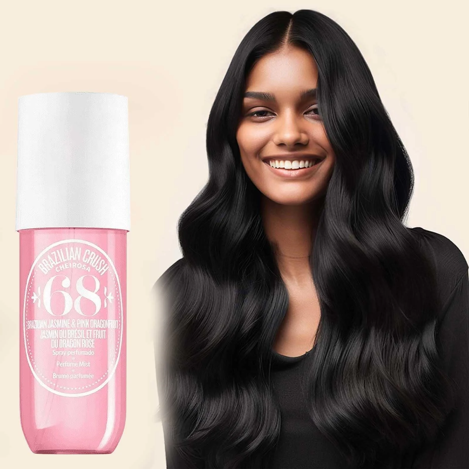 Brazilian Parfum, Body Splash für Frauen, Lang Anhaltender Duftspray, Haar und Körperduftnebel, Janeiro Bodyspray, Eau de Toilette, Feuchtigkeitsspendende Befeuchtet die Haut - Image 6