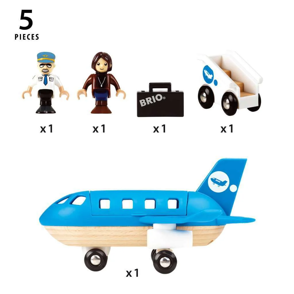 BRIO 33060 Blaues Flugzeug - Image 3