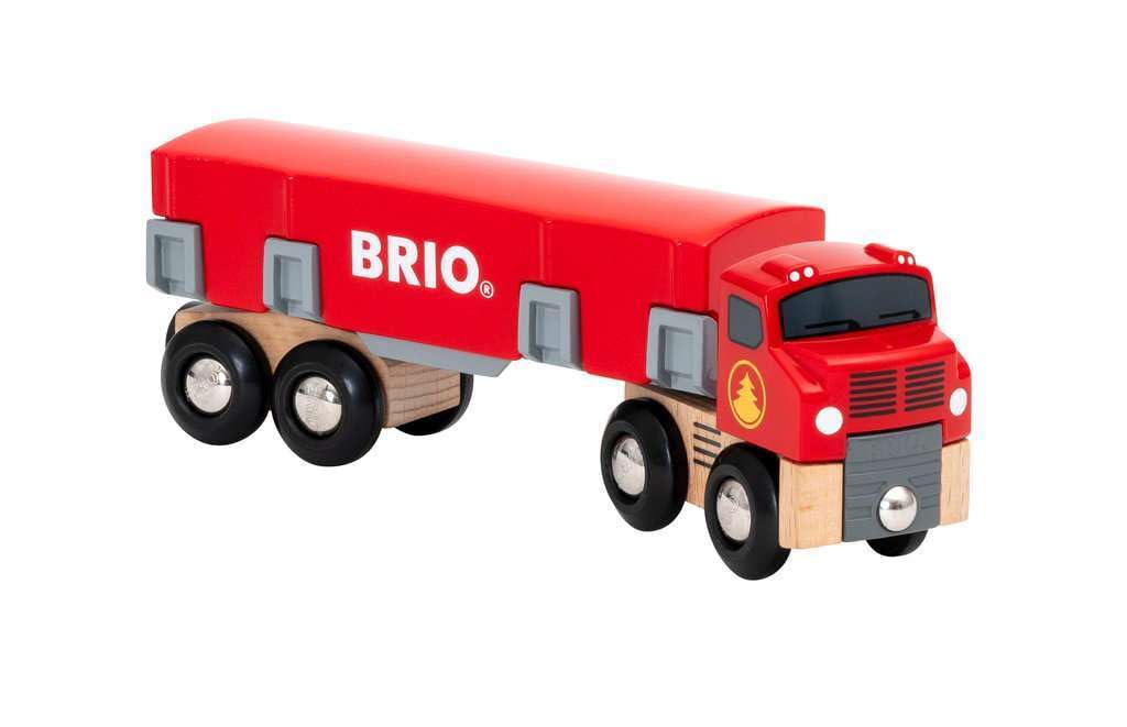 BRIO 33657 Holztransporter mit Magnetladung - Image 2