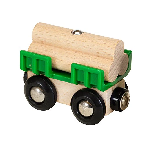 BRIO 33799 Traktor mit Holz-Anhänger - Image 3