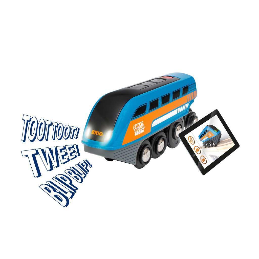 BRIO World 33971 Smart Tech Sound Lok mit Aufnahmefunktion - Elektrischer Zug mit Tunnel - Interaktives Spielzeug empfohlen ab 3 Jahren - Image 7