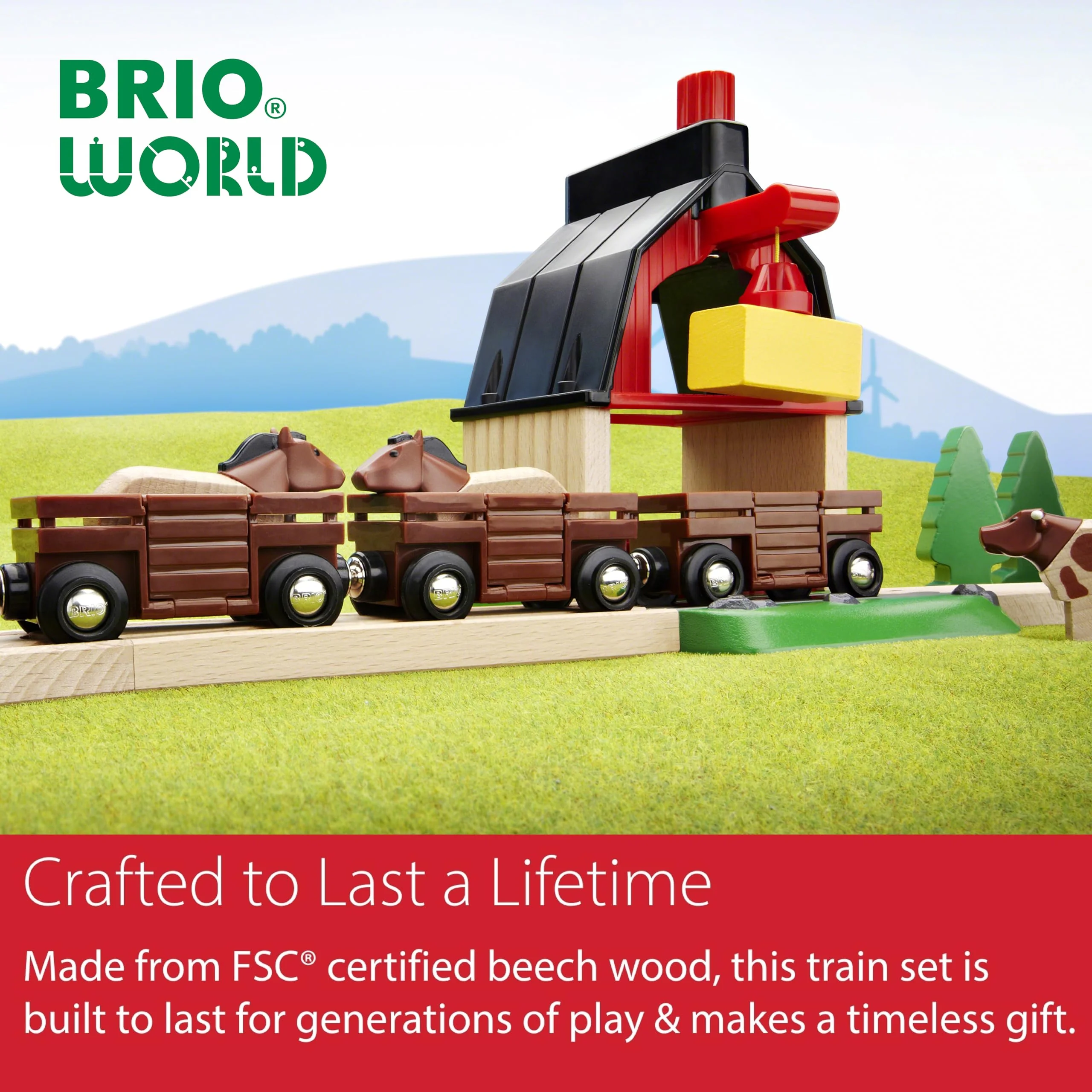 BRIO World - Bauernhof-Zug - Image 2