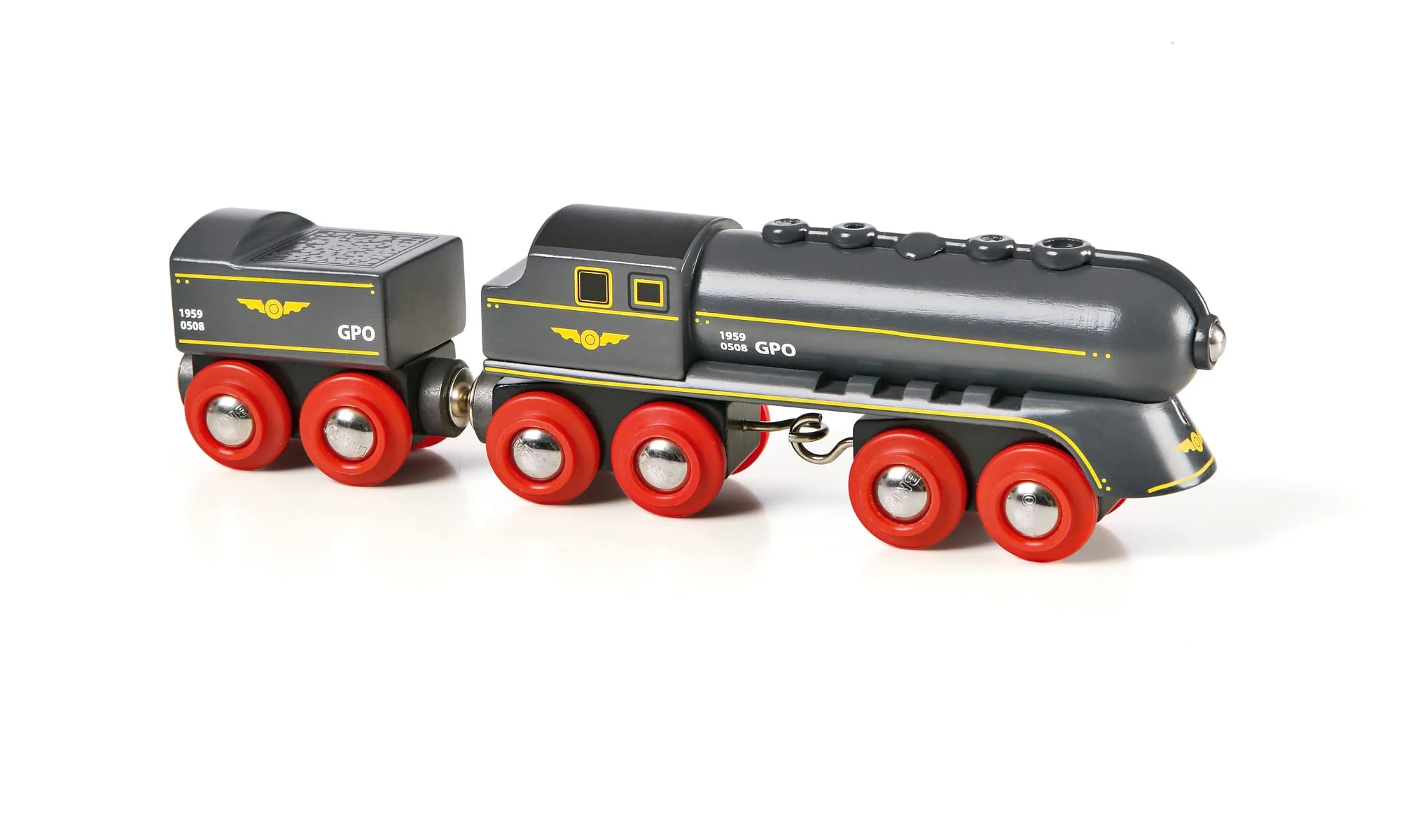 BRIO World - Schwarzer Kugelblitz mit Kohlentender - Image 3
