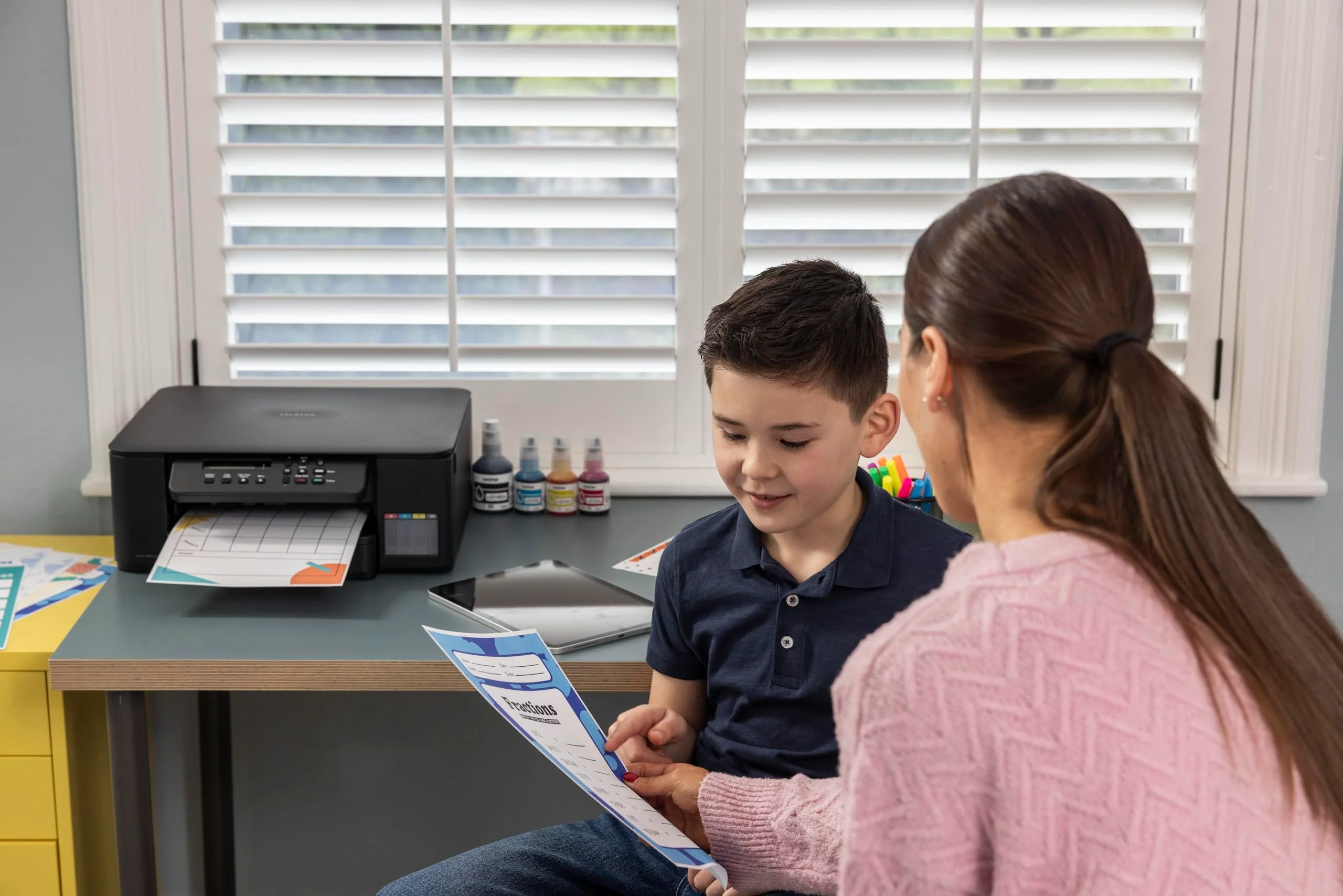 Brother DCP-T580DW 3-in-1 drahtloser Tintentankdrucker (Drucken, Scannen, Kopieren) - Image 2