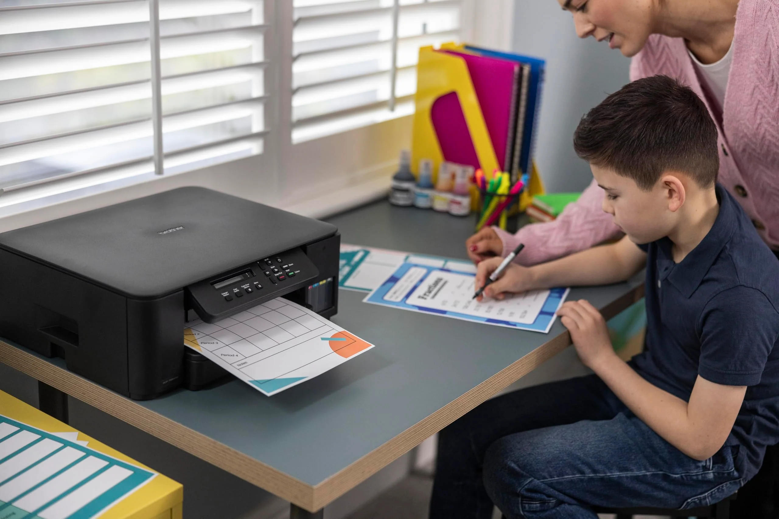 Brother DCP-T580DW 3-in-1 drahtloser Tintentankdrucker (Drucken, Scannen, Kopieren) - Image 3