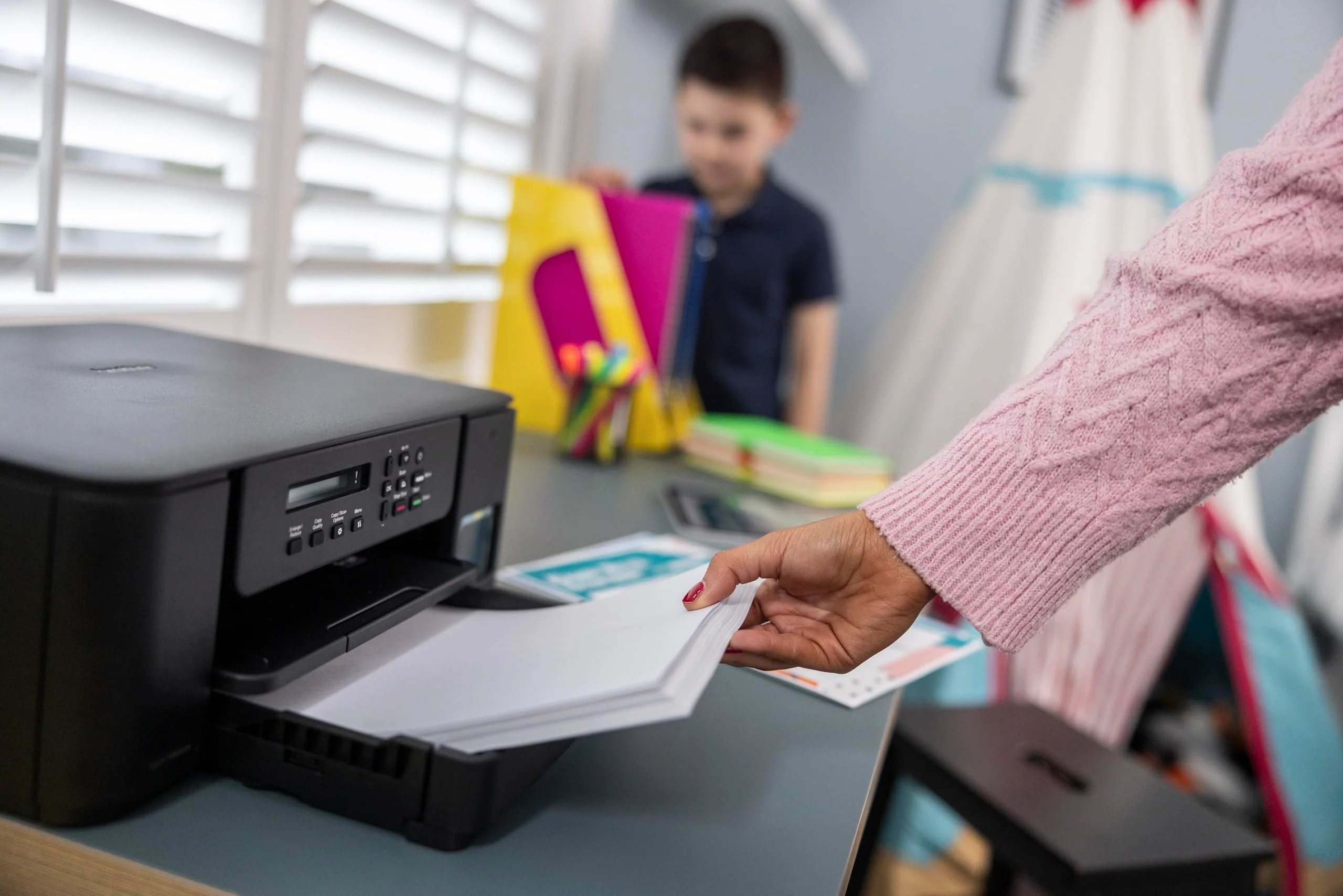 Brother DCP-T580DW 3-in-1 drahtloser Tintentankdrucker (Drucken, Scannen, Kopieren) - Image 5