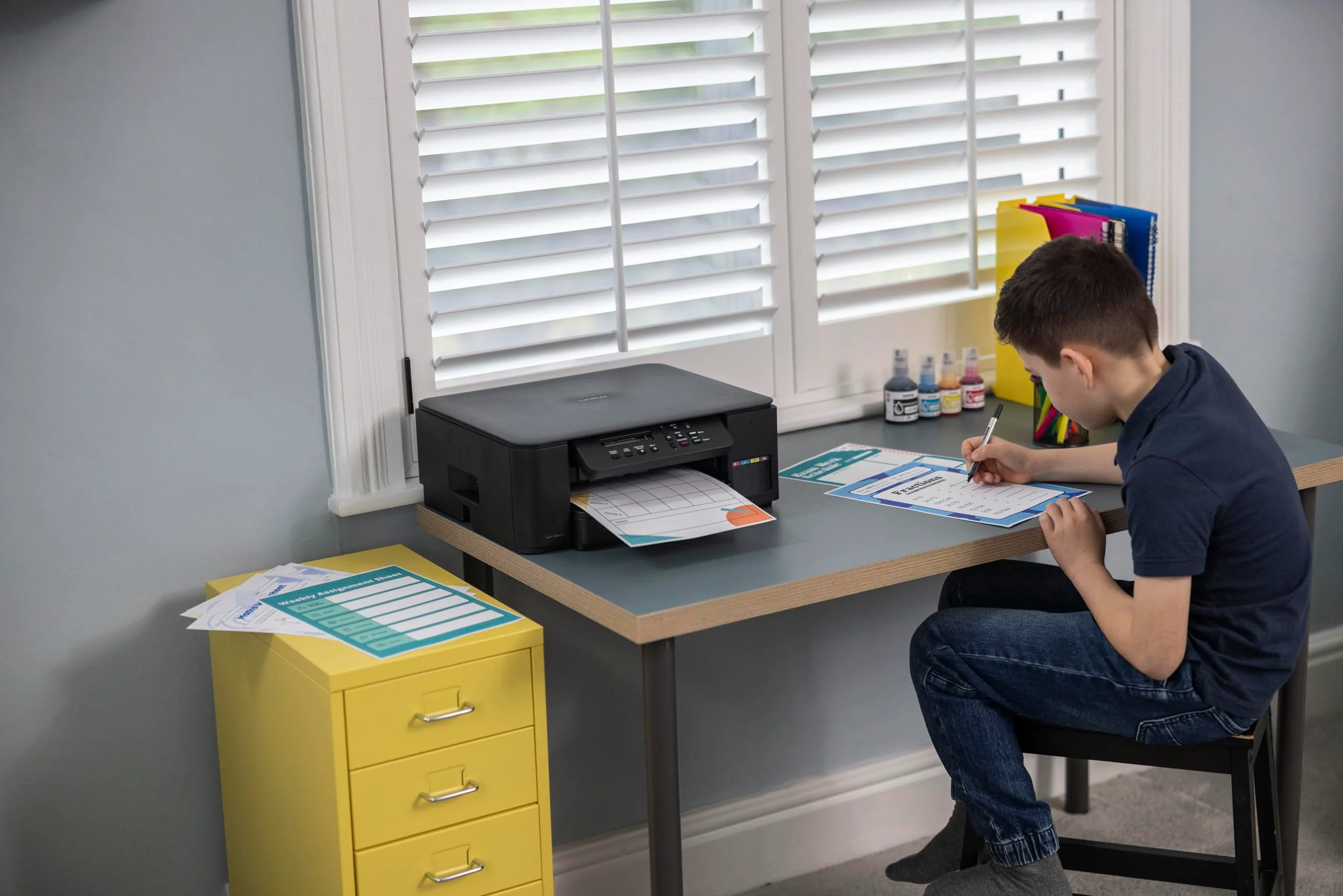 Brother DCP-T580DW 3-in-1 drahtloser Tintentankdrucker (Drucken, Scannen, Kopieren) - Image 7