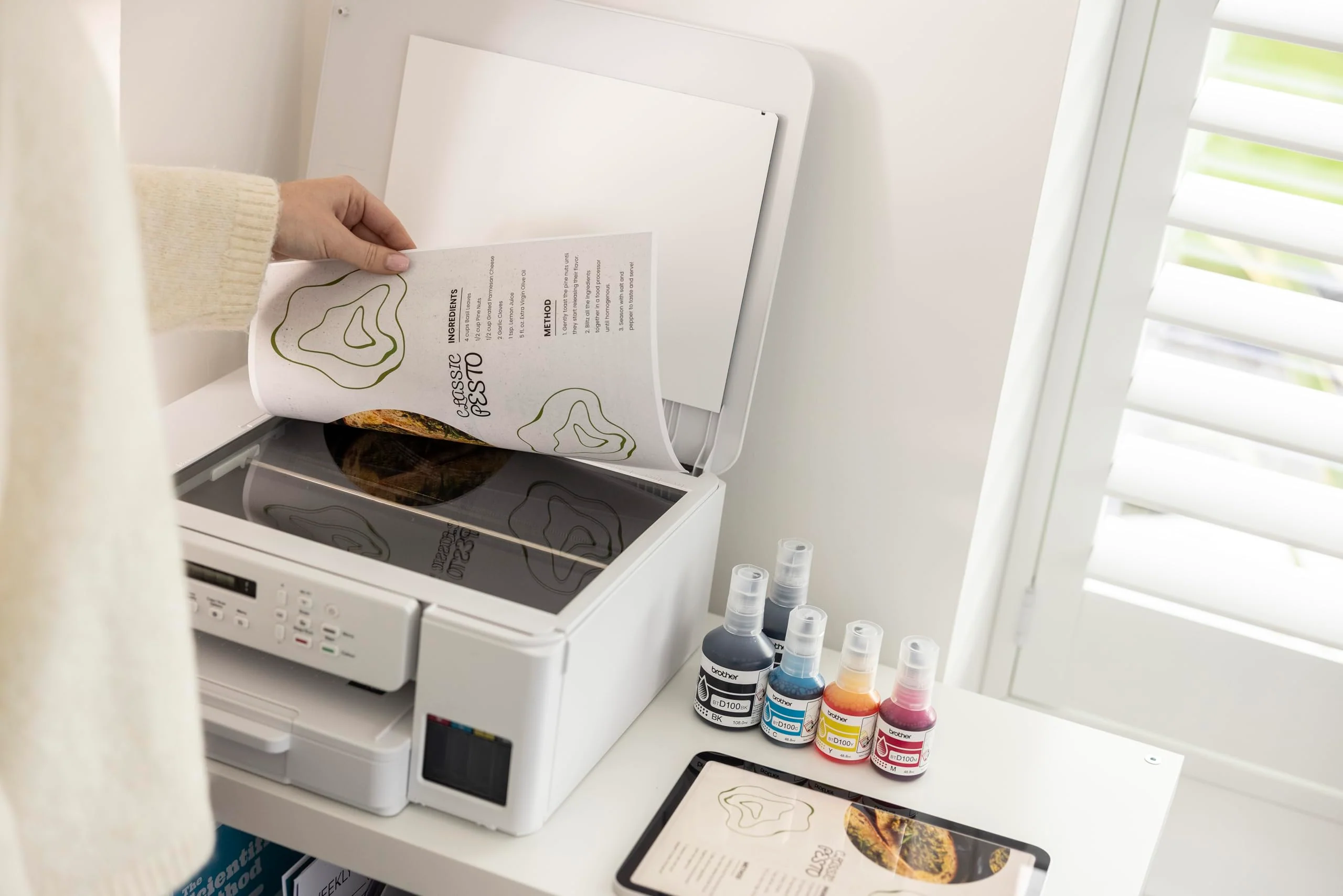 Brother DCP-T583DW 3-in-1 drahtloser Tintentankdrucker (Drucken, Scannen, Kopieren) - Image 5