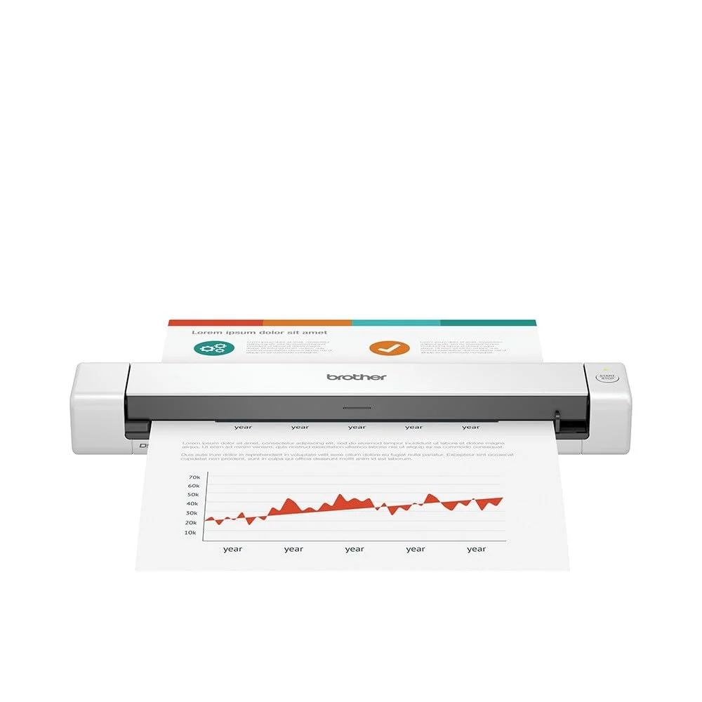 Brother DS-640 Mobilscanner | A4 | USB-Stromversorgung | 15 Seiten pro Minute | Farbe | Schwarz/Weiß | Dsmobile | Auf USB scannen - Image 5