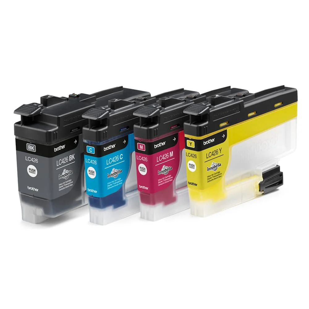Brother LC-426BK/LC-426C/LC-426M/LC-426Y Inkjet Cartridges, Black/Cyan/Magenta/Yellow,Multi-Pack, Standard Yield, Includes 4 x Inkjet Cartridges, Brother Genuine Supplies - Image 5