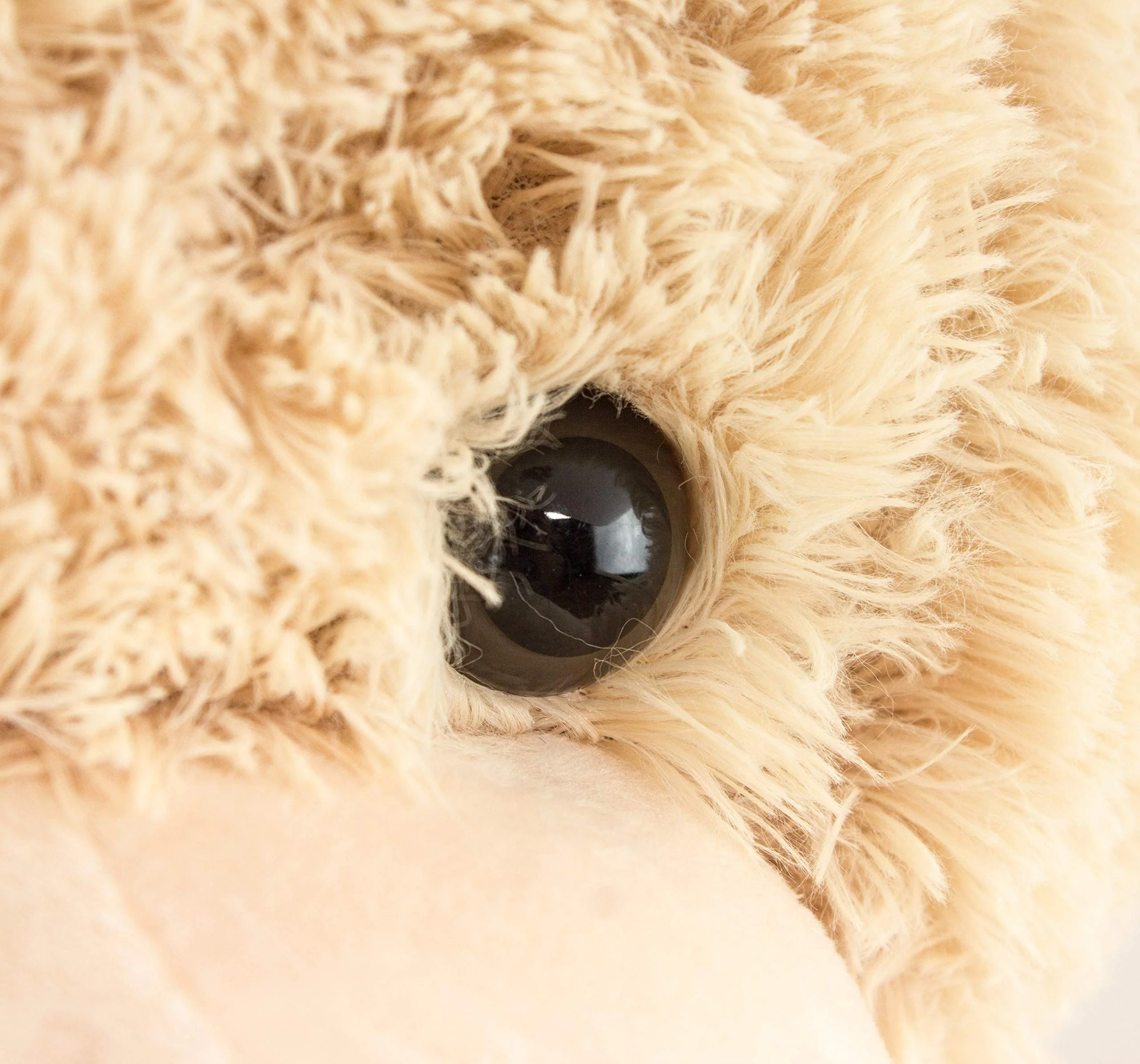 BRUBAKER XXL Teddybär 100 cm groß - Beige - Stofftier Plüschtier Kuscheltier - Image 6