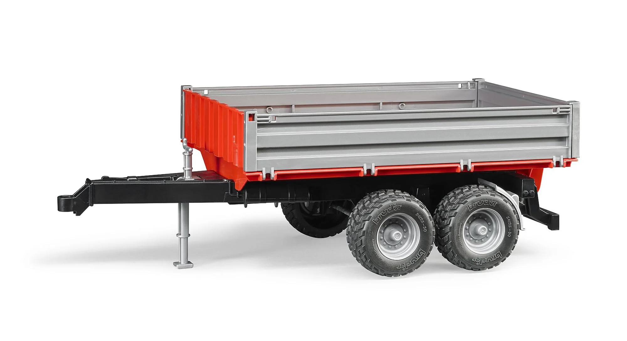 bruder 02019 - Bordwandanhänger - 1:16 Kippanhänger Transportanhänger Muldenkipper Traktor-Zubehör Landwirtschaft Bauernhof