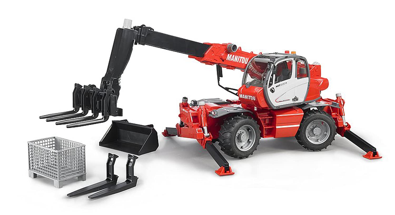 Bruder 02129 - Manitou Teleskopstapler MRT 2150