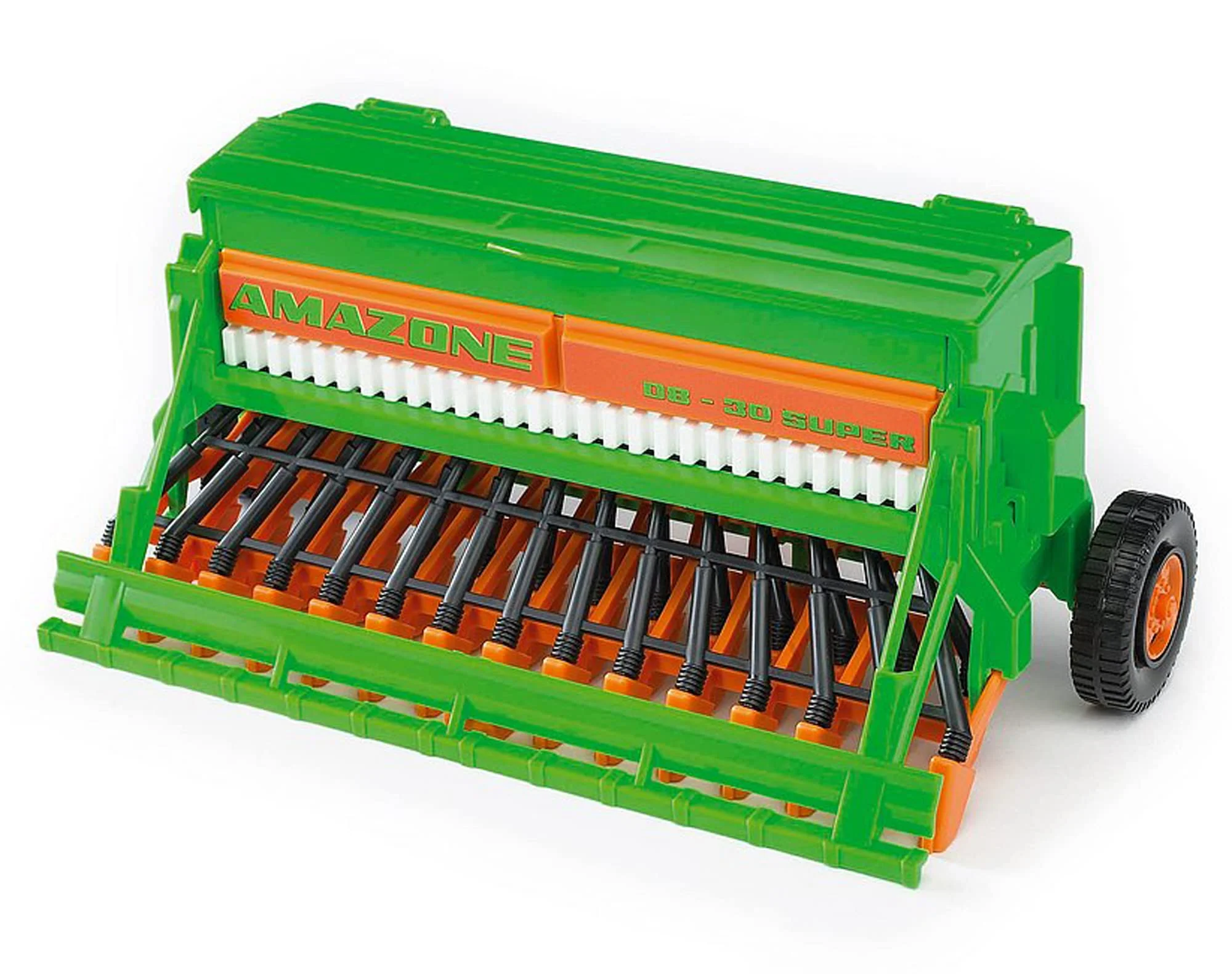 bruder 02330 - Amazone Sämaschine - 1:16 Saatgutbehälter Saatgutstreuer Bauernhof Landwirtschaft Feldarbeit Maschine Anhänger Traktor Zubehör
