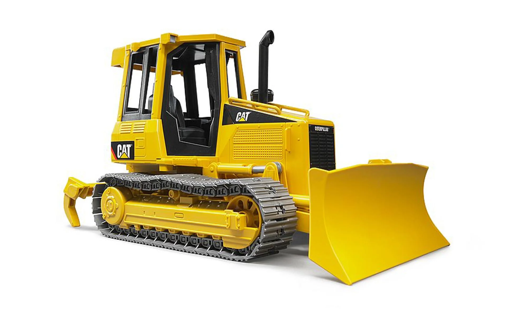 bruder 02443 - Cat Kettendozer inklusive Heckadapter - 1:16 Baufahrzeug, Baustelle, Baumaschine, Planierraupe, Spielzeug - Image 4
