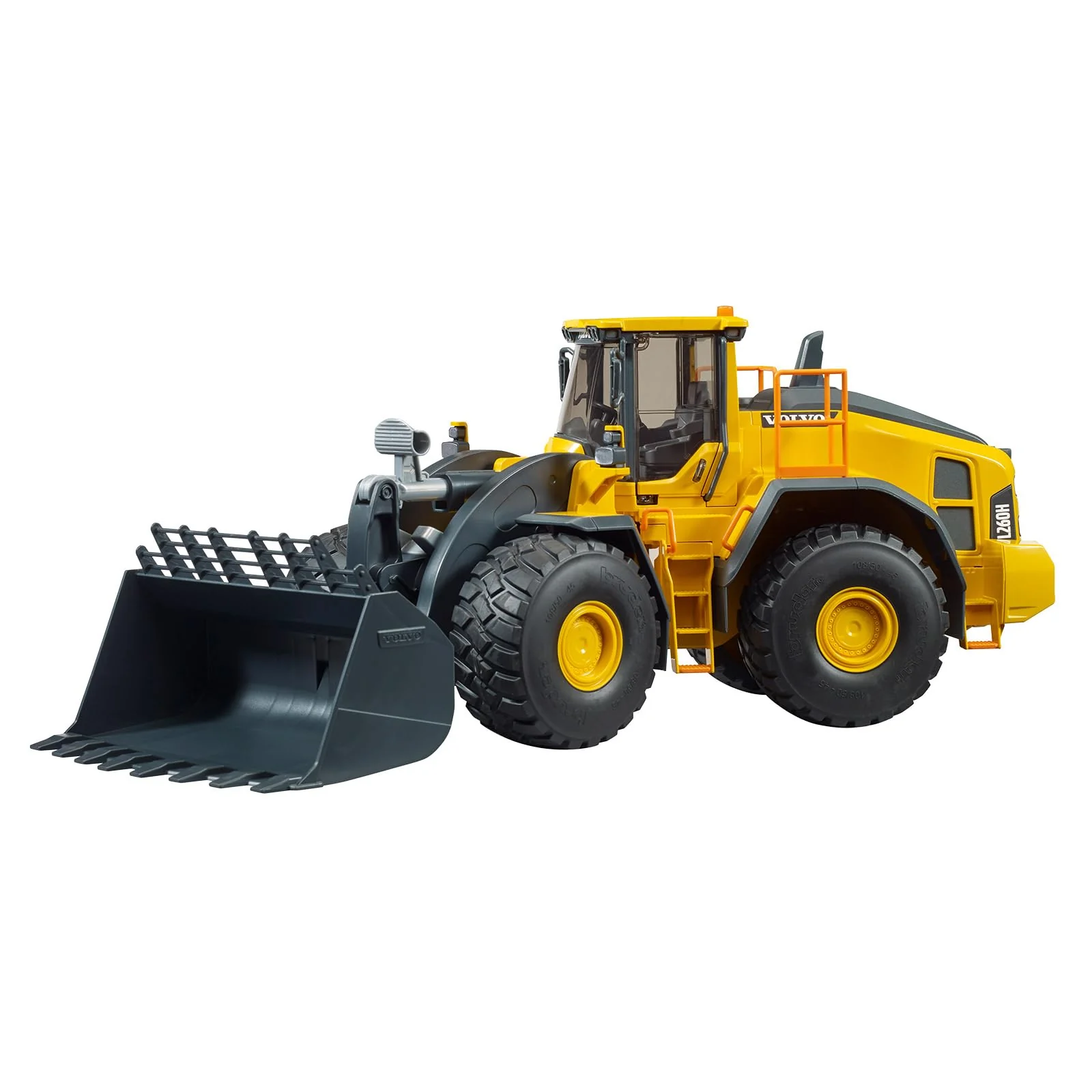 bruder 02458 - Volvo Radlader L260H - 1:16 Baufahrzeug Baustelle Baumaschine Lader Bagger Spielzeug - Image 4