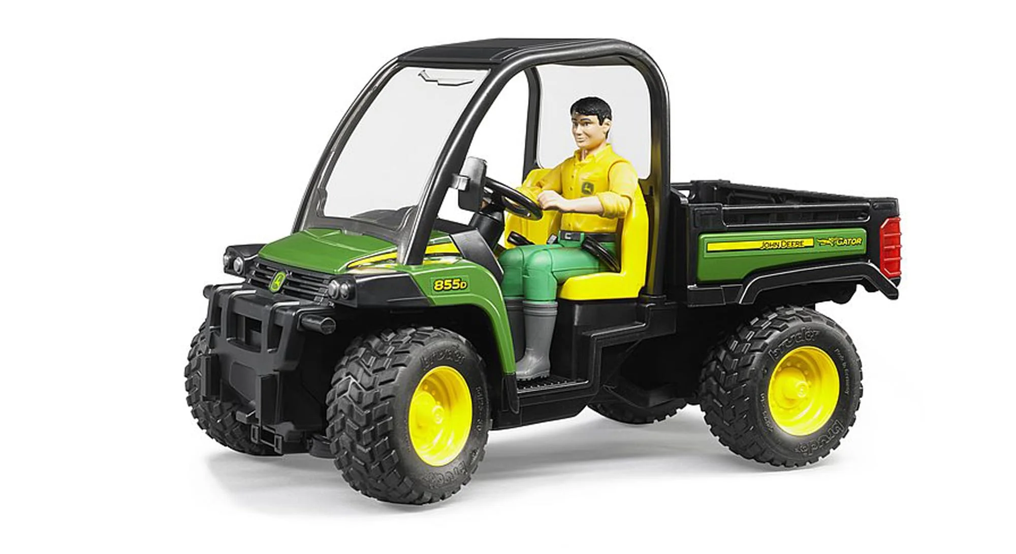 Bruder 02490 - John Deere Gator XUV 855D mit Fahrer