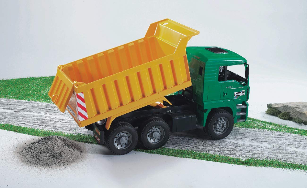 bruder 02765 - Man TGA LKW mit Kippmulde - 1:16 Lastwagen Laster Baufahrzeug Baustelle - Image 4