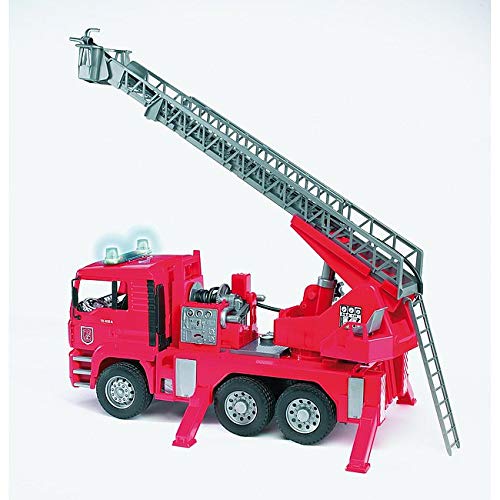 bruder 02801 - Zubehör Light & Sound Modul Trucks mit 4 Funktionen, Batterien - 1:16 Motorengeräusch Polizei-Sirene Feuerwehr Rettungsdienst LKW Abschlepper Sprinter Müllabfuhr Schneeräumer - Image 5