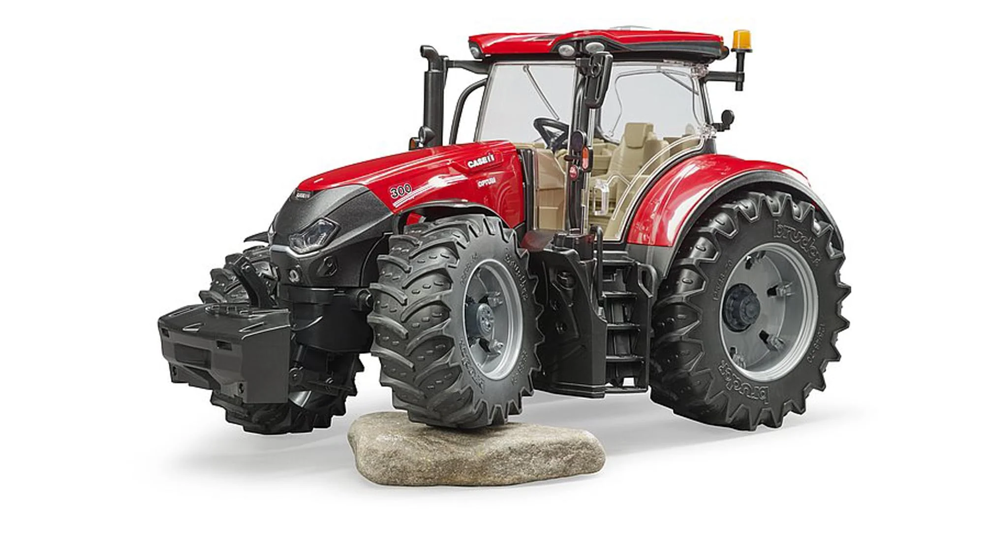 bruder 03190 - Case IH Optum 300 CVX - 1:16 Bauernhof Landwirtschaft Traktor Trecker Schlepper Bulldog bworld Spielzeug Fahrzeug - Image 5