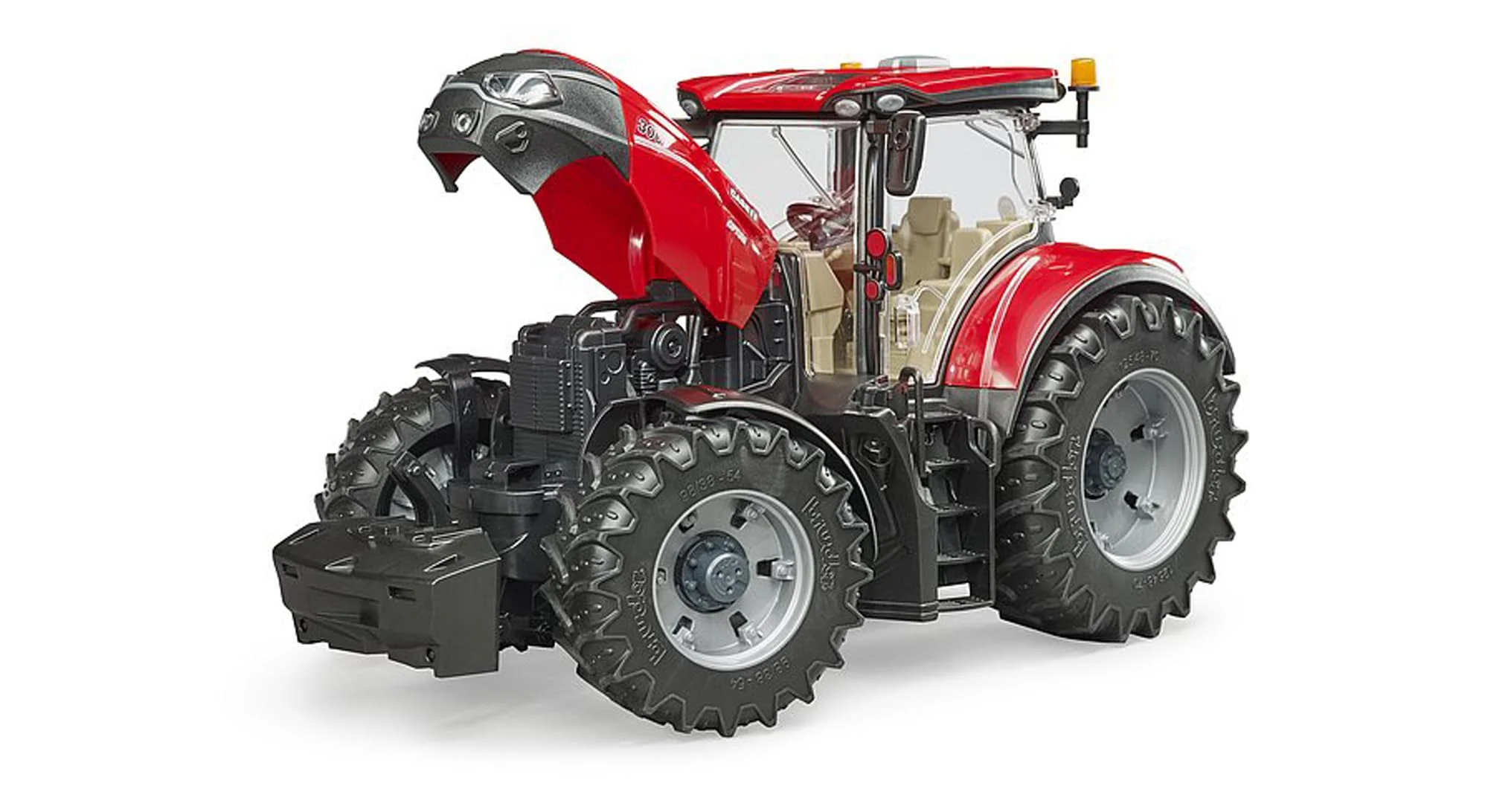 bruder 03190 - Case IH Optum 300 CVX - 1:16 Bauernhof Landwirtschaft Traktor Trecker Schlepper Bulldog bworld Spielzeug Fahrzeug - Image 6