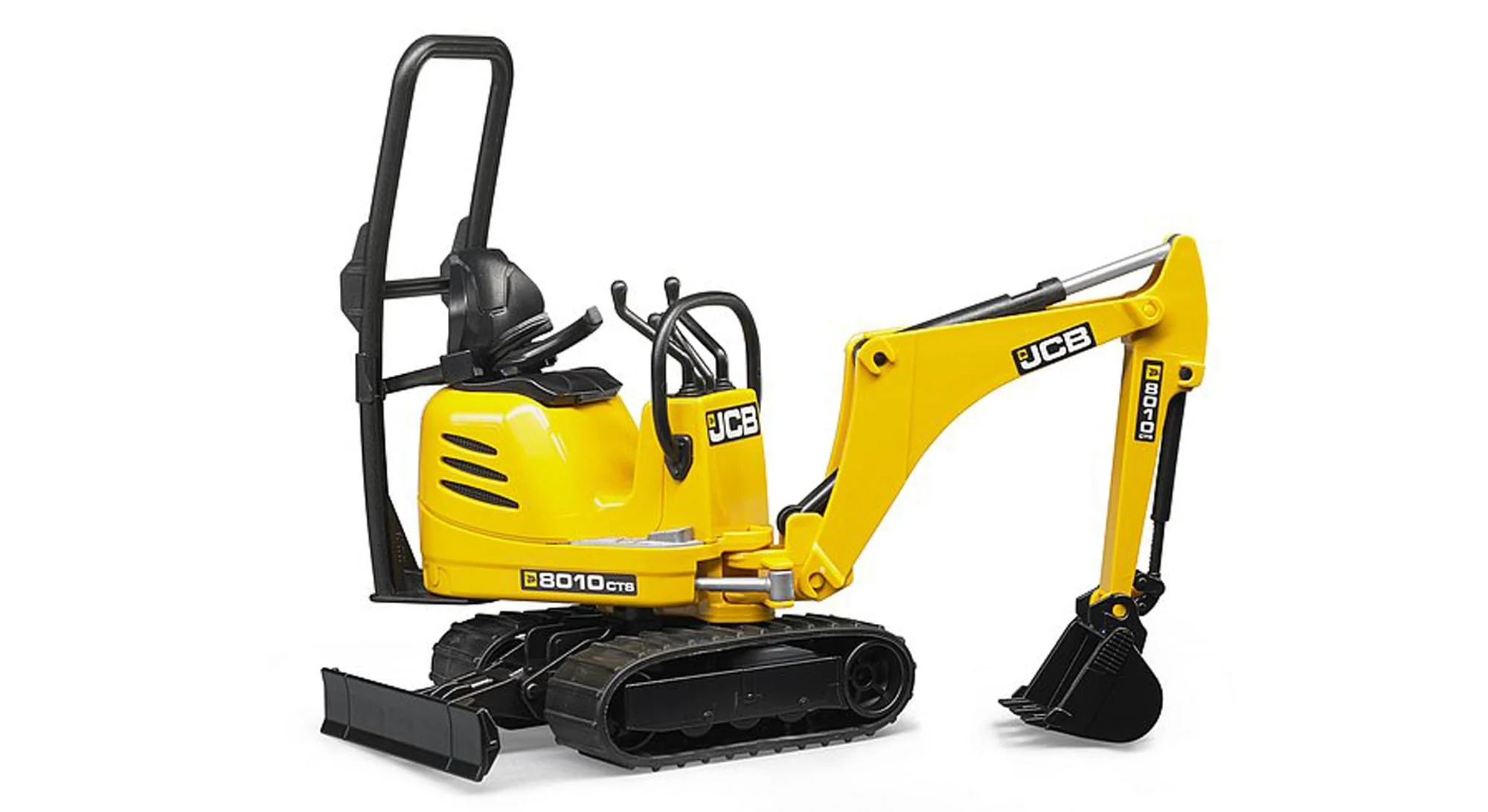 bruder 62003 - JCB Mikrobagger 8010 CTS, 13,5 cm × 6,3 cm × 13,5 cm - Image 4