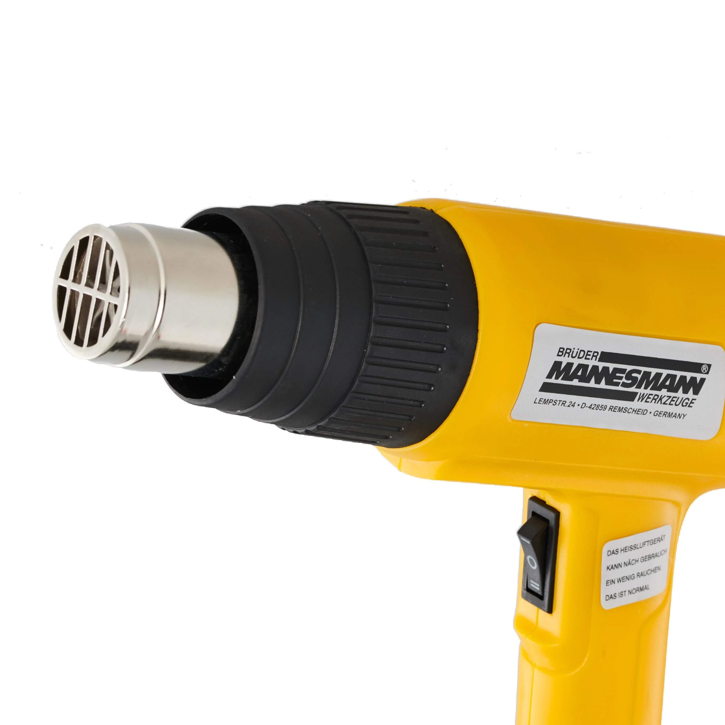 Brüder Mannesmann Heissluftgebläse, 2.000 Watt, mit 4-teiligem Zubehör | M49500 - Image 6