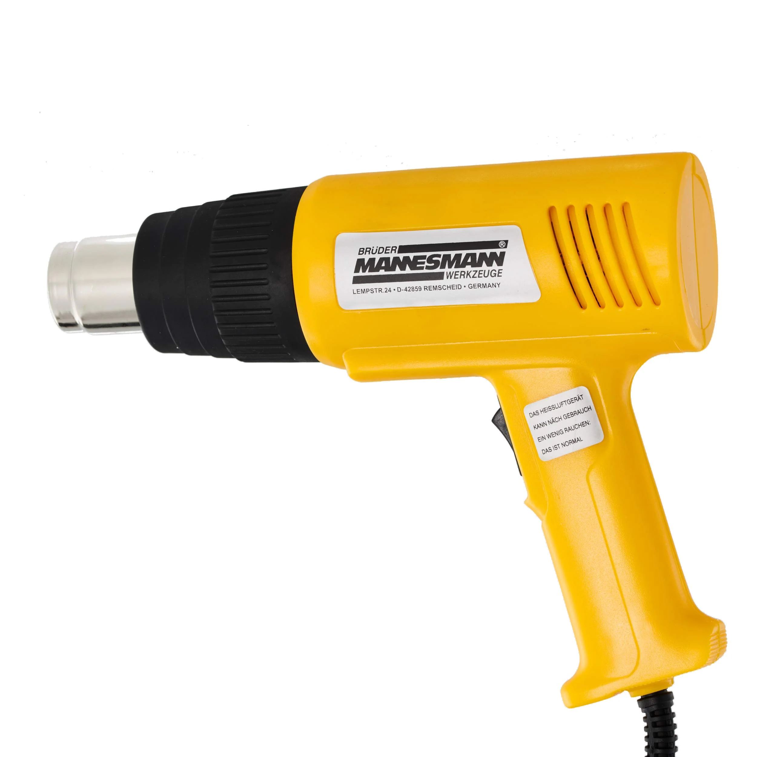 Brüder Mannesmann Heissluftgebläse, 2.000 Watt, mit 4-teiligem Zubehör | M49500 - Image 7