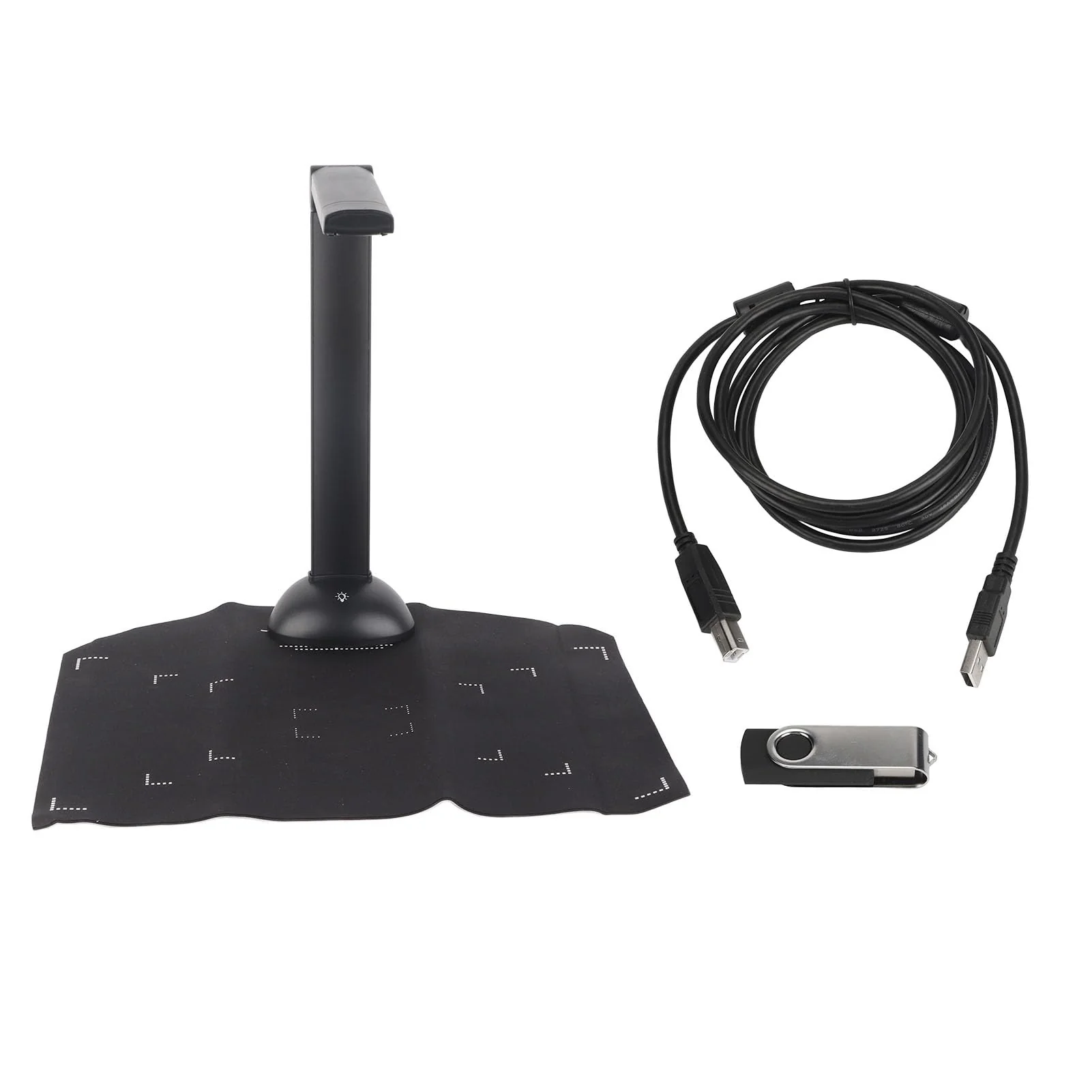 Buchscanner-Kamera, 10 MP, Mehrsprachige OCR-Echtzeitprojektion, A3, A4, Faltbar, Tragbar, USB-Dokumentenkamera, Professionelles Zubehör - Image 3