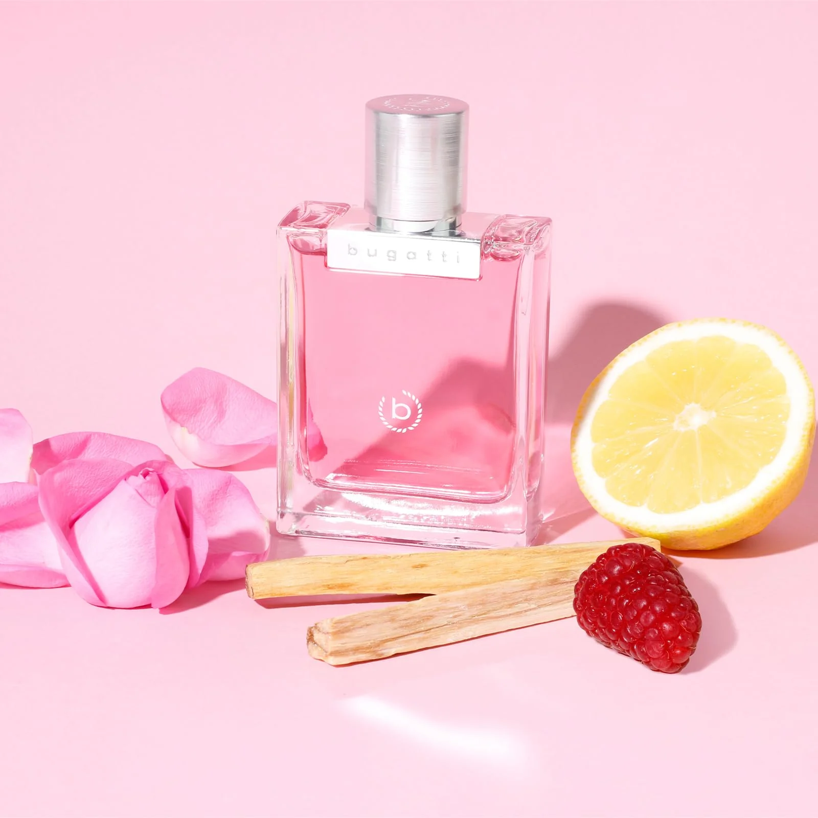bugatti Parfüm Damen bella donna ROSA edP 60ml I floral-fruchtiges Damen Parfüm für jedes Alter und jeden Anlass I elegante Kombination aus Zitrone, Himbeere, Rosenblättern & Moschus I feminin & warm - Image 3