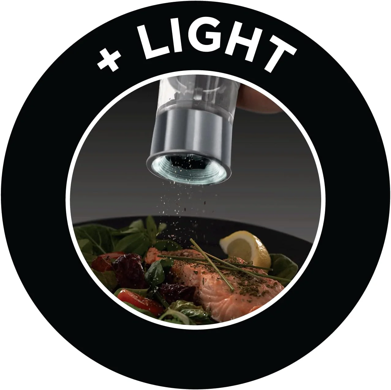 Bundle Set: Russell Hobbs Heißluftfritteuse XXL 8l [7 Kochfunktionen|10 Programme] AirFryer 27170-56 & Russell Hobbs Salz und Pfeffer Mühle elektrisch [2er Set] 23460-56 - Image 4