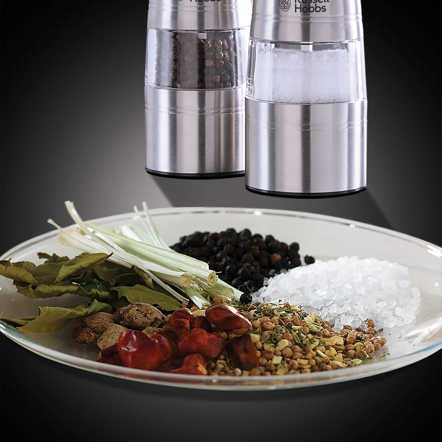Bundle Set: Russell Hobbs Heißluftfritteuse XXL 8l [7 Kochfunktionen|10 Programme] AirFryer 27170-56 & Russell Hobbs Salz und Pfeffer Mühle elektrisch [2er Set] 23460-56 - Image 6