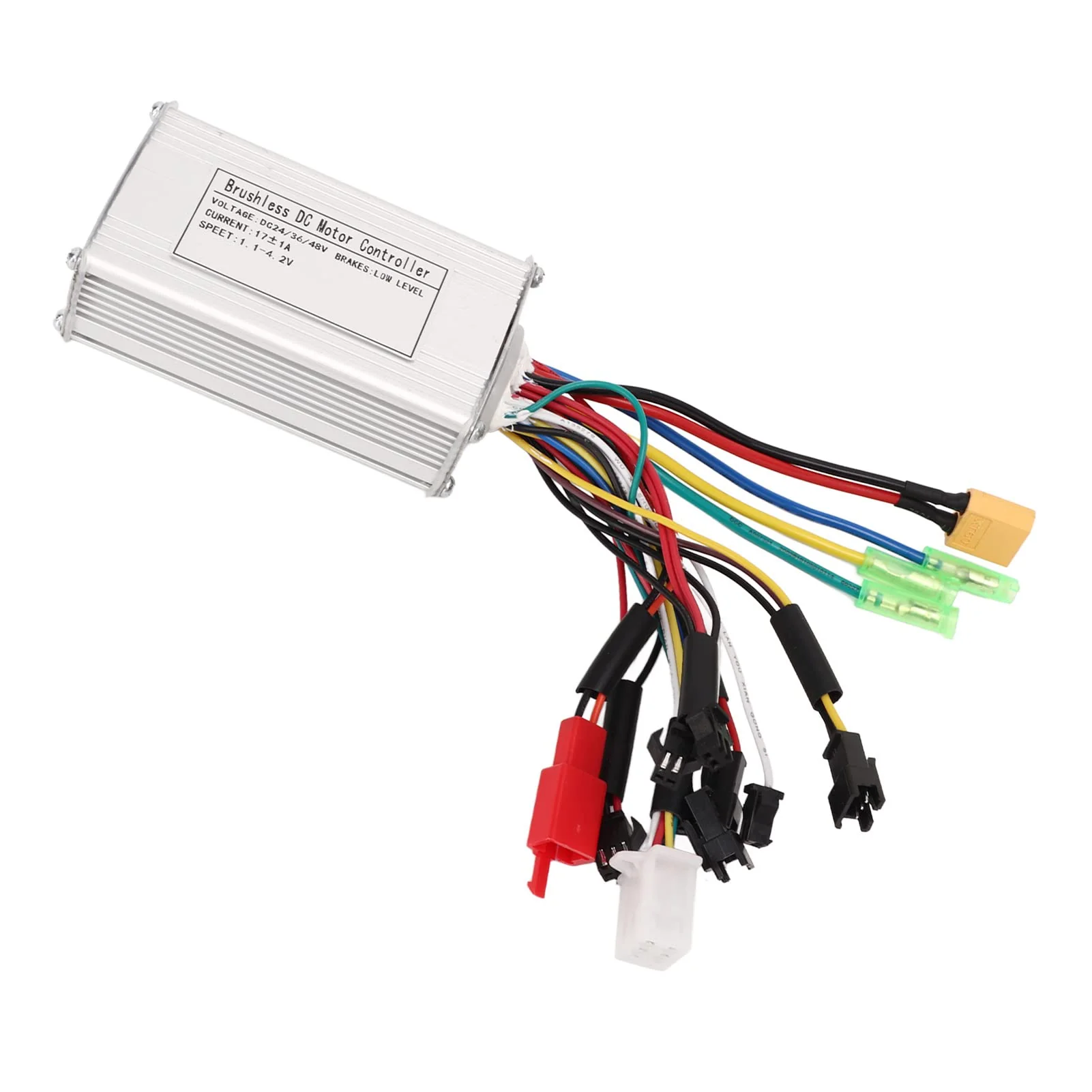 BuyWeek Elektrofahrrad Brushless Motor Controller, 24V 36V 48V 17A 3 Modus Sinuswelle Controller Bürstenloser Motor Controller für E-Bike Elektroroller - Image 3