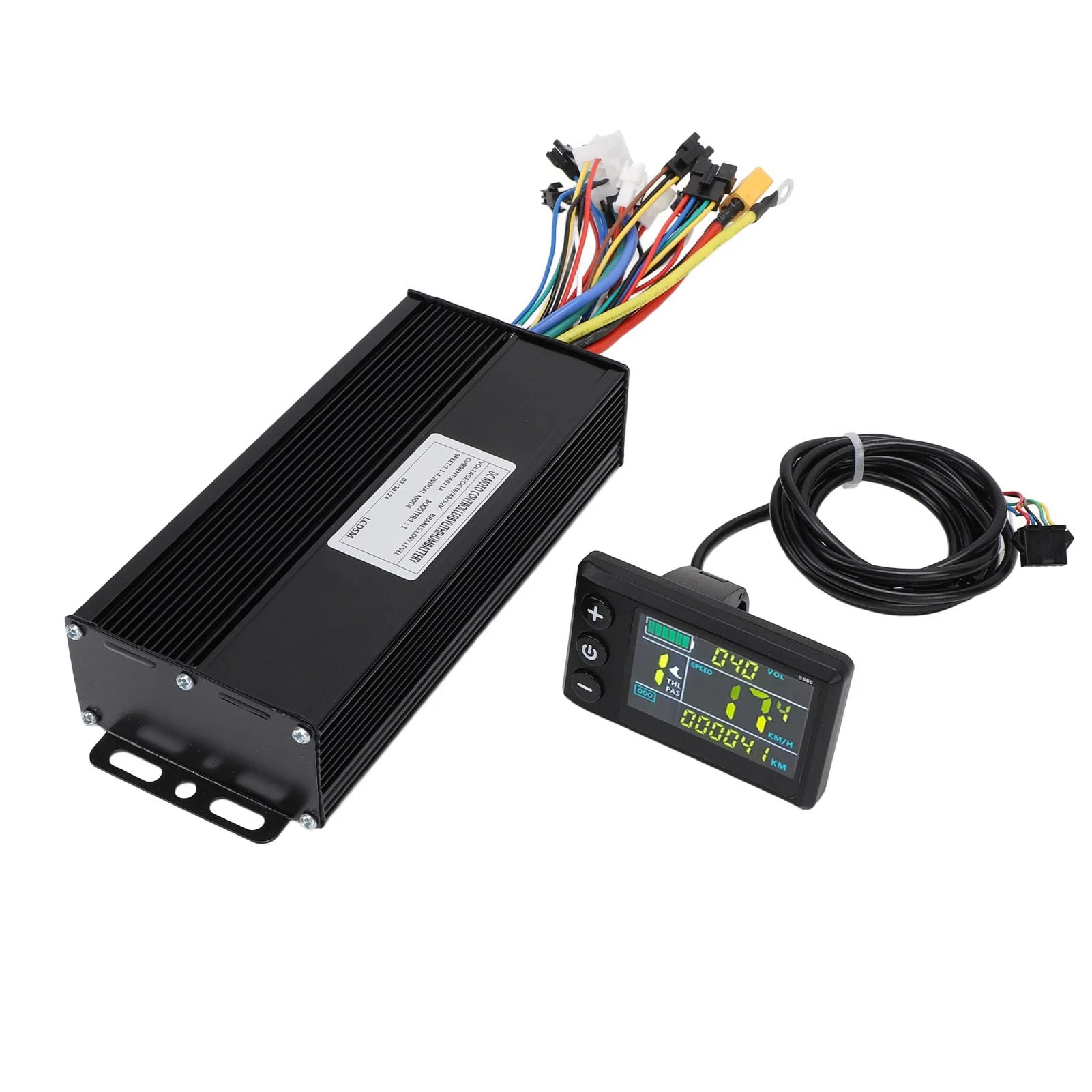 BuyWeek Elektrofahrrad Brushless Motor Controller Kit, 36V 48V 52V 1500W 2000W 40A 3 Modus Sinuswelle Controller mit S866 Farb LCD Display für E-Bike Elektroroller - Image 2
