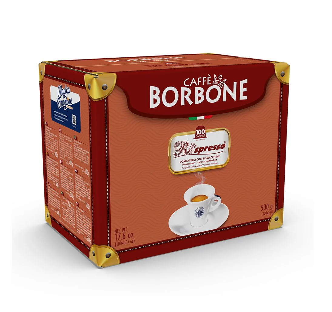 Caffè Borbone Respresso, Blaue Kaffeemischung - 100 Kapseln - Kompatibel mit Nespresso®* Haushalts-Espressomaschinen - Image 5