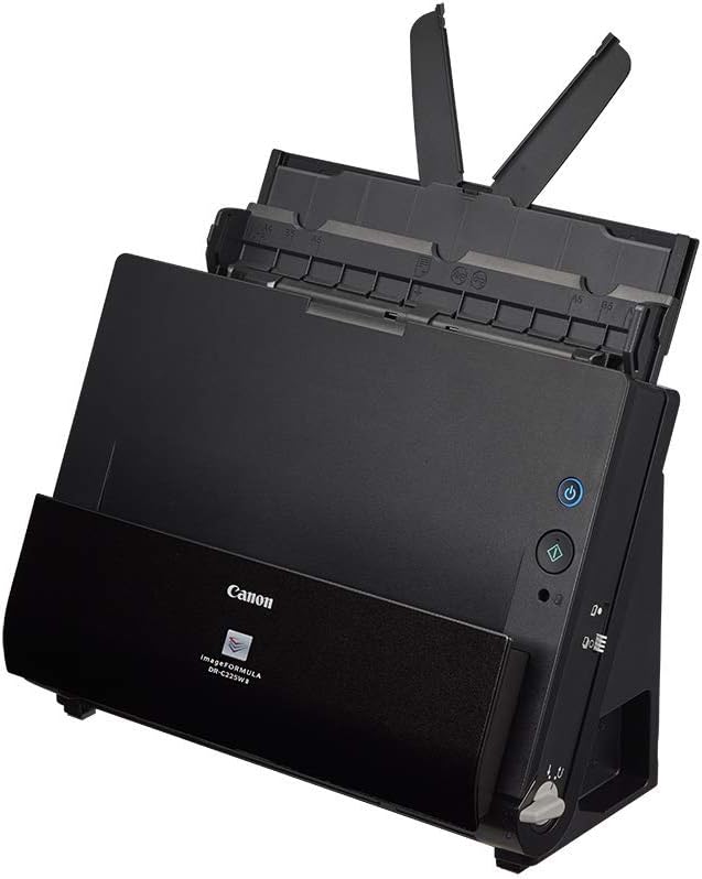 Canon DR-C225 II - imageFORMULA Dokumentenscanner (Duplex, Einzug, Farbe, 600dpi, 25 Seiten/Min, PDF OCR, kompakt, schwarz) - Image 10