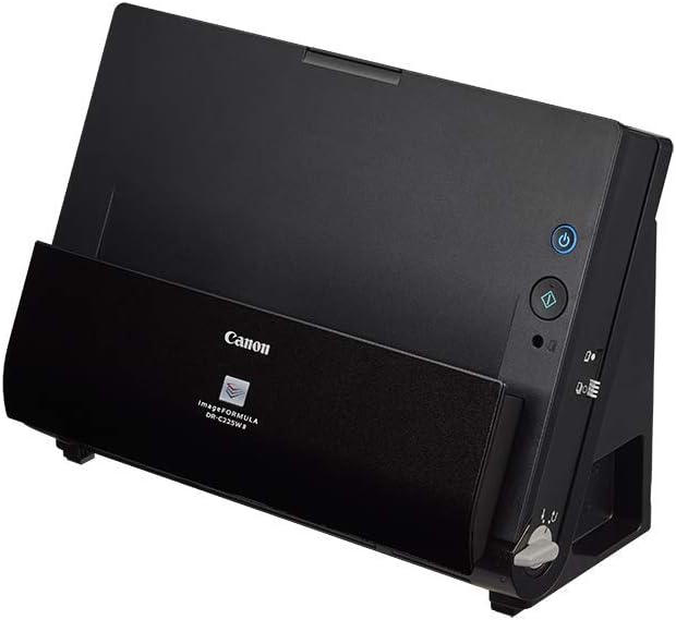 Canon DR-C225 II - imageFORMULA Dokumentenscanner (Duplex, Einzug, Farbe, 600dpi, 25 Seiten/Min, PDF OCR, kompakt, schwarz) - Image 12