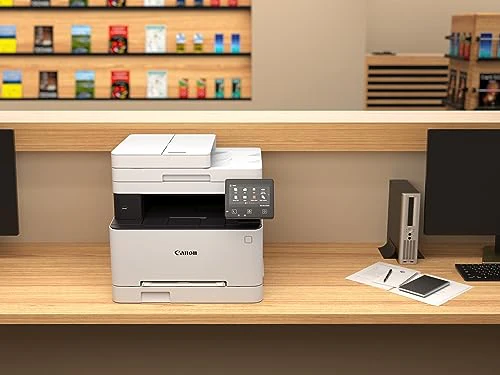Canon i-SENSYS MF655Cdw A4 Farblaser MFP Drucken Kopieren Scannen, USB, LAN, WLAN, 250 Blatt Papierkassette, 12,7cm LCD-Farb-Touchscreen, Duplexdruck - Image 2