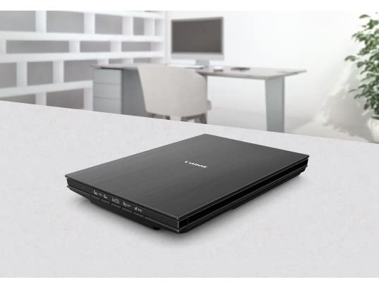 Canon Lide 400 Scanner (A4-Flachbett, CIS Sensor, 4,800 x 4,800 DPI, USB-Stromversorgung, 5 Scan-Buttons, Halter für senkrechte Aufstellung) schwarz - Image 16