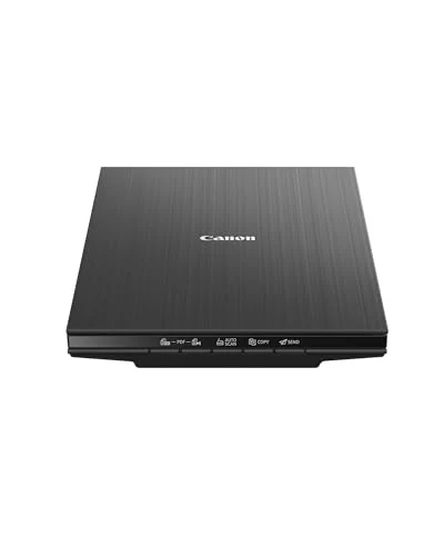 Canon Lide 400 Scanner (A4-Flachbett, CIS Sensor, 4,800 x 4,800 DPI, USB-Stromversorgung, 5 Scan-Buttons, Halter für senkrechte Aufstellung) schwarz - Image 2