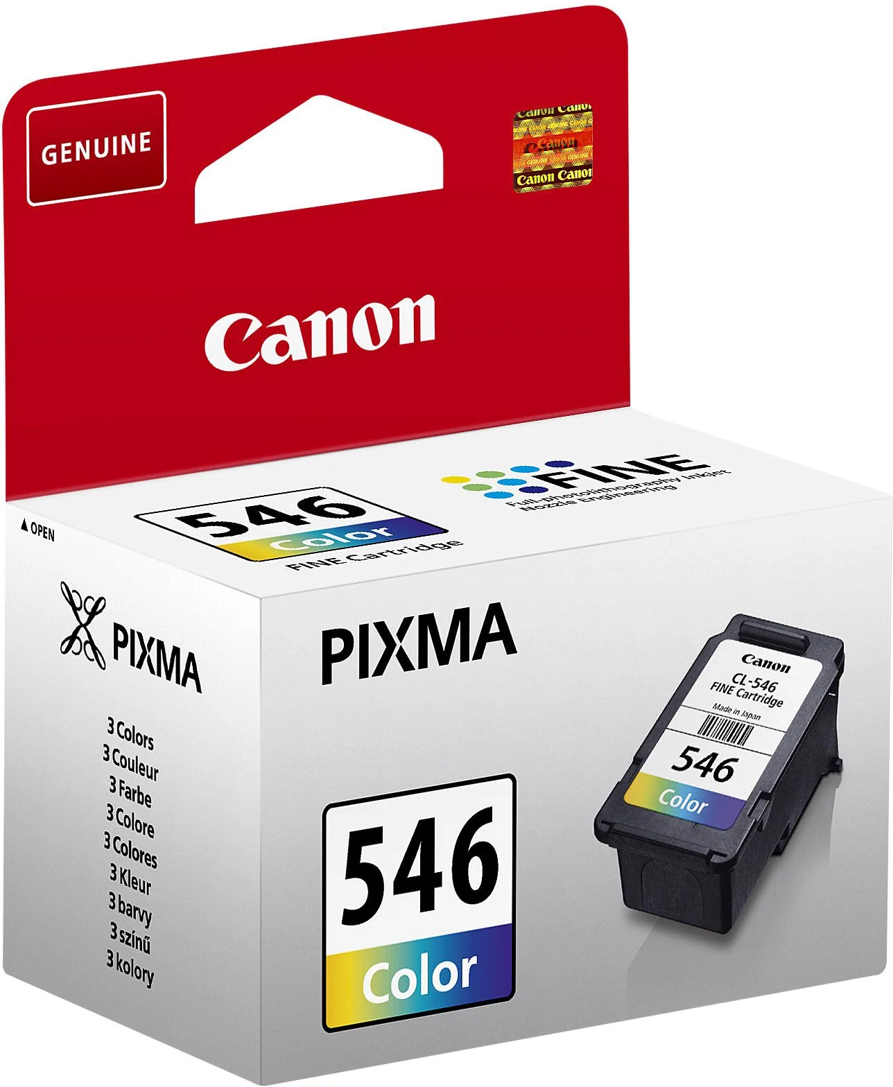 Canon Originaltinte CL-546, Größe Standard, Farbe, Recyclebare Verpackung - Image 3