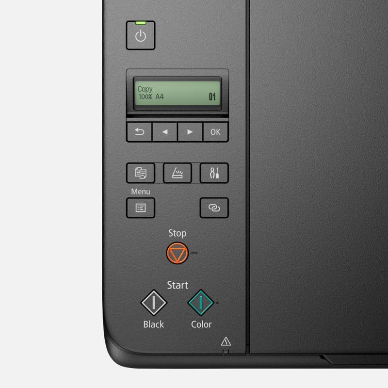 Canon PIXMA G650 MegaTank Drucker Tintenstrahldrucker Scanner Kopierer (4.800 x 1.200 dpi, Fotodrucker 10x15 cm,, LC Display, WLAN, Wireless Printing, Auto Power On/Off) schwarz - Image 4